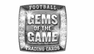 FOOTBALL GEMS OF THE GAME TRADING CARDS logo