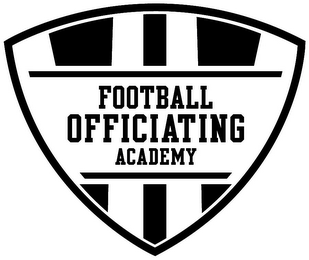 FOOTBALL OFFICIATING ACADEMY logo