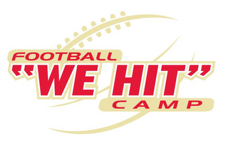 FOOTBALL "WE HIT" C A M P logo