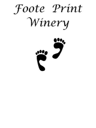 FOOTE PRINT WINERY logo