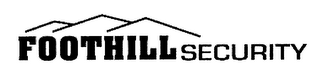 FOOTHILL SECURITY logo