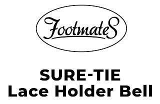 FOOTMATES SURE-TIE LACE HOLDER BELL logo