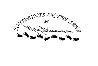 FOOTPRINTS IN THE SAND BY MARY STEVENSON logo