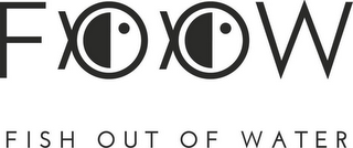 FOOW FISH OUT OF WATER logo
