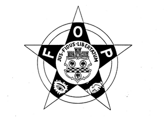 FOP JUS FIDUS LIBERTATUM logo
