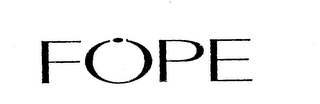 FOPE logo