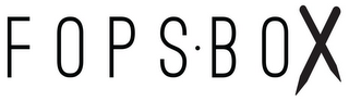 FOPS · BOX logo
