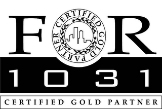 FOR 1031 CERTIFIED GOLD PARTNER CERTIFIED GOLD PARTNER logo