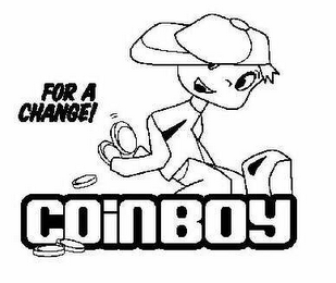 FOR A CHANGE! COINBOY logo
