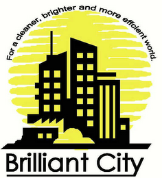 FOR A CLEANER, BRIGHTER AND MORE EFFICIENT WORLD. logo