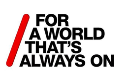 FOR A WORLD THAT'S ALWAYS ON logo