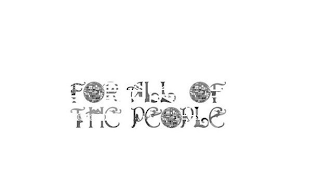 FOR ALL OF THE PEOPLE logo
