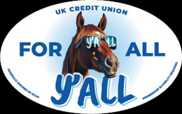 FOR ALL Y’ALL Y’ALL UK CREDIT UNION FEDERALLY INSURED BY NCUA MEMBERSHIP ELIGIBILITY REQUIRED logo