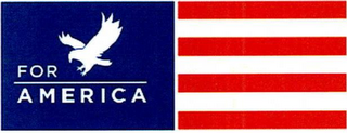 FOR AMERICA logo