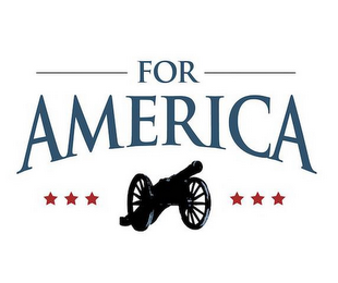 FOR AMERICA logo