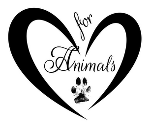 FOR ANIMALS logo