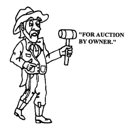 "FOR AUCTION BY OWNER." logo