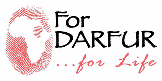 FOR DARFUR ...FOR LIFE logo