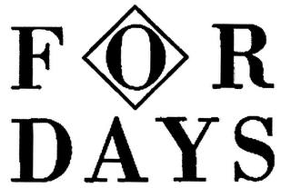FOR DAYS logo