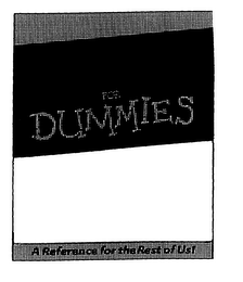 FOR DUMMIES A REFERENCE FOR THE REST OF US! logo