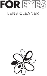 FOR EYES LENS CLEANER logo