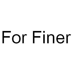 FOR FINER logo