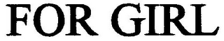 FOR GIRL logo