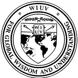 FOR GLOBAL WISDOM AND UNDERSTANDING WIUV WIUV logo