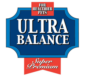 FOR HEALTHIER PETS ULTRA BALANCE SUPER PREMIUM logo
