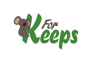 FOR KEEPS logo