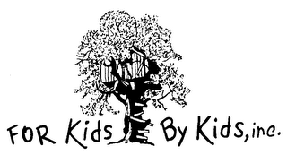 FOR KIDS BY KIDS,INC. logo