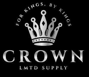 FOR KINGS, BY KINGS CROWN LMTD SUPPLY logo