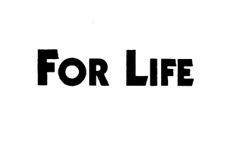FOR LIFE logo