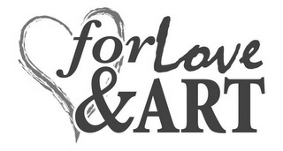 FOR LOVE & ART logo