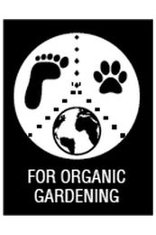 FOR ORGANIC GARDENING logo