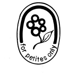 FOR PETITES ONLY logo