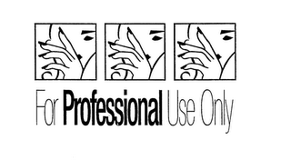 FOR PROFESSIONAL USE ONLY logo