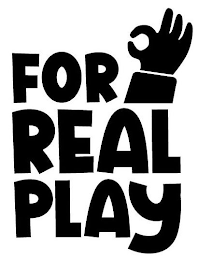 FOR REAL PLAY logo