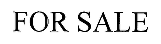 FOR SALE logo