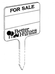 FOR SALE BETTER HOMES AND GARDENS logo