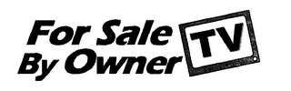 FOR SALE BY OWNER TV logo