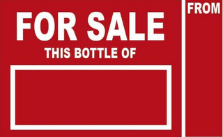 FOR SALE THIS BOTTLE OF FROM logo