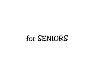 FOR SENIORS logo