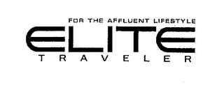 FOR THE AFFLUENT LIFESTYLE ELITE TRAVELER logo