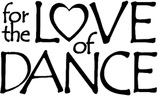 FOR THE LOVE OF DANCE logo