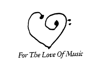 FOR THE LOVE OF MUSIC logo