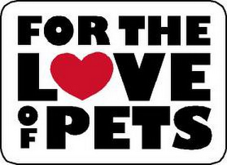 FOR THE LOVE OF PETS logo