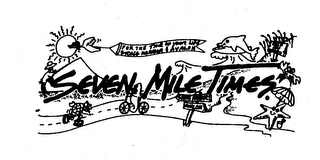FOR THE TIME OF YOUR LIFE STONE HARBOR & AVALON SEVEN MILE TIMES KEEP OFF GRASS logo