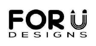 FOR U DESIGNS logo