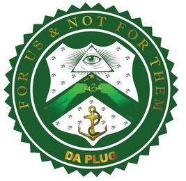 FOR US & NOT FOR THEM DA PLUG logo